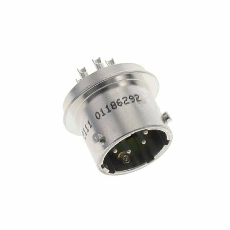 RF Mil Series Connector, 6 Contact(S), Carbon Steel, Male, Solder Terminal, Receptacle PTIH-10-6P